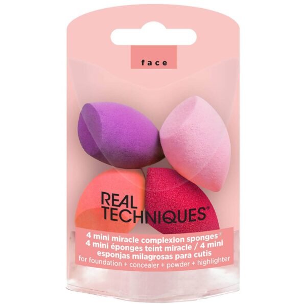 Real Techniques 4 Mini Miracle Complexion Sponges Pack