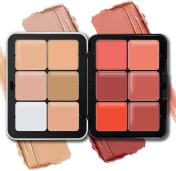 DM Cream Blush and Contour Palette Makeup