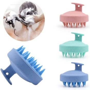 61qUpsSKKAL._AC_SL1500_.jpg Silicone Head Massager Brush Scalp Hair Comb Shampoo Brush for Hair Care