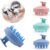 Silicone Head Massager Brush Scalp Hair Comb Shampoo Brush for Hair Care