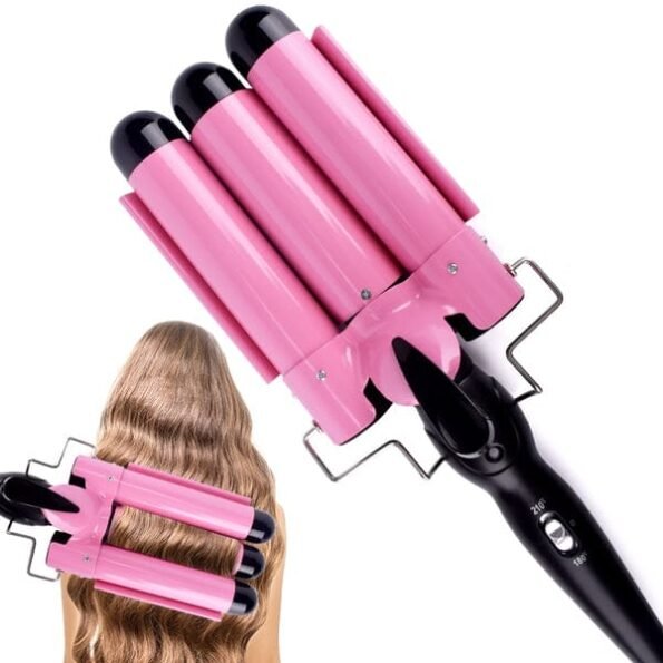 3 barrel hair waver iron