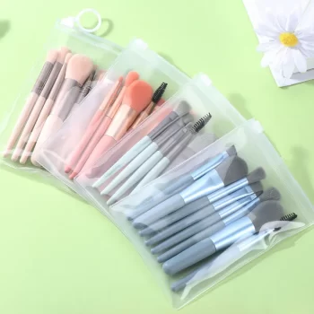 Portable Travel Size 8Pcs Cosmetic Brush