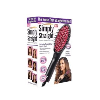 Simply Straight Ceramic Hair Straightening Brush