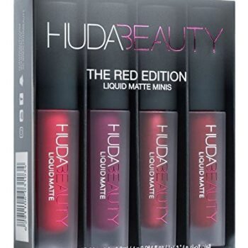 Huda Beauty The Red Edition Liquid Matte Mini Lip Set