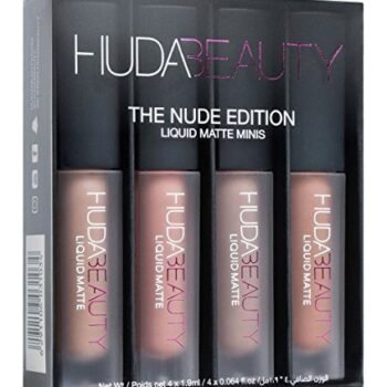 Huda Beauty The Nude Edition Liquid Matte Mini Lip Set
