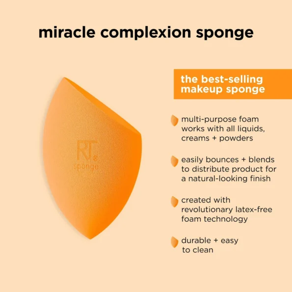 Real Techniques 4 Miracle Complexion Sponge Pack