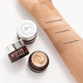 It cosmetics foundation bye bye redness correcting cream arm swatch.jpg