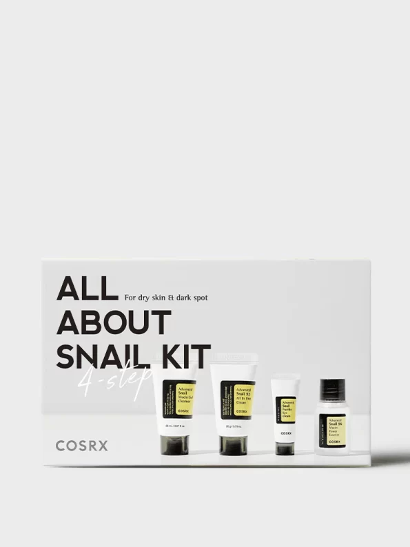 All about snail kit 4 step cosrx official 1