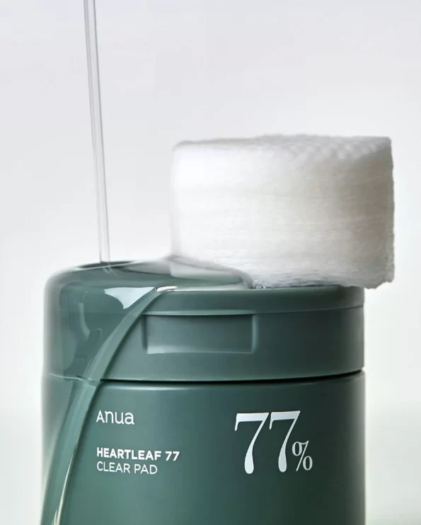 Anua toner 160ml 70ea heartleaf 77 toner pad 44029538140438