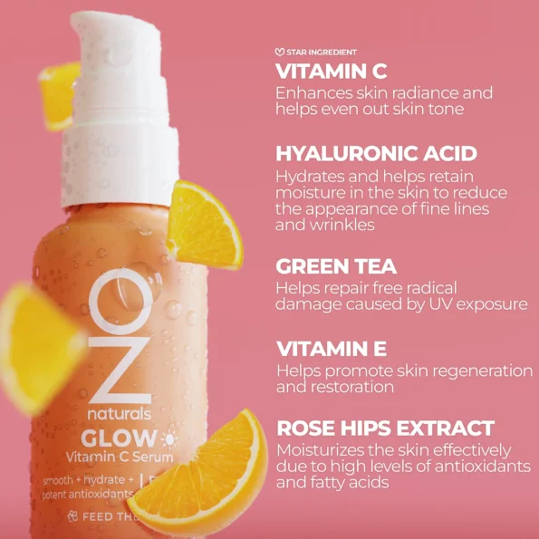 Oz Naturals GLOW - Vitamin C Serum