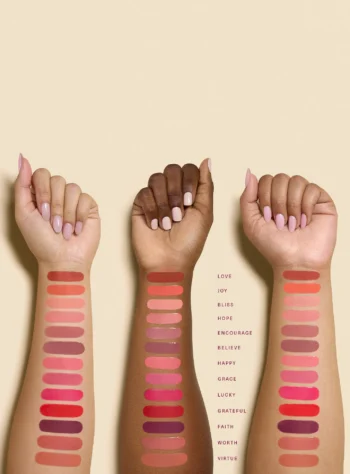Arm swatches sp liquid blush