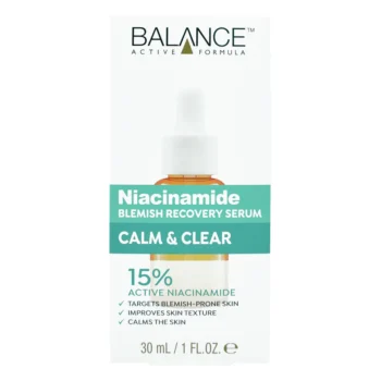 Balance niacinamide serum carton fop