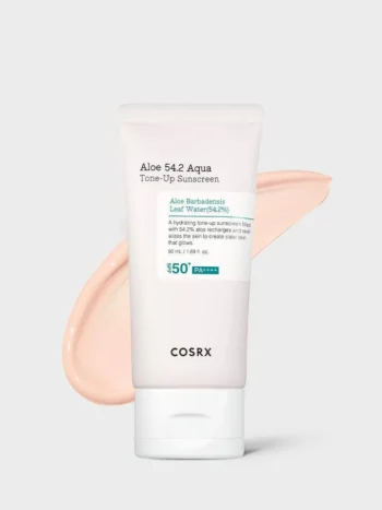 Aloe 54 2 aqua tone up sunscreen spf 50 pa cosrx official 1 720x