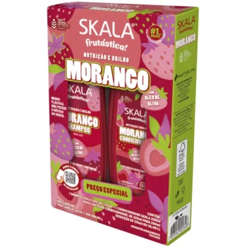 Skala Morango Kit – Shampoo 325ml & Conditioner 200ml