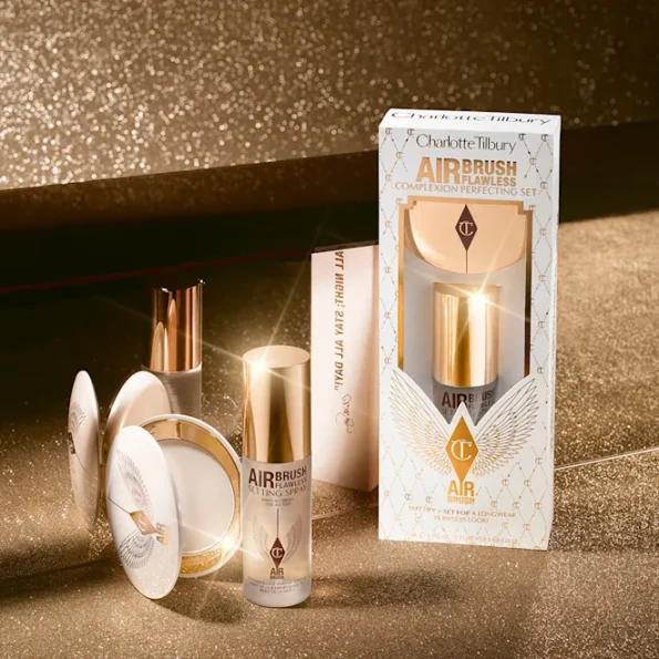 Charlotte Tilbury Airbrush Flawless Complexion Perfecting Set Limited Edition Kit