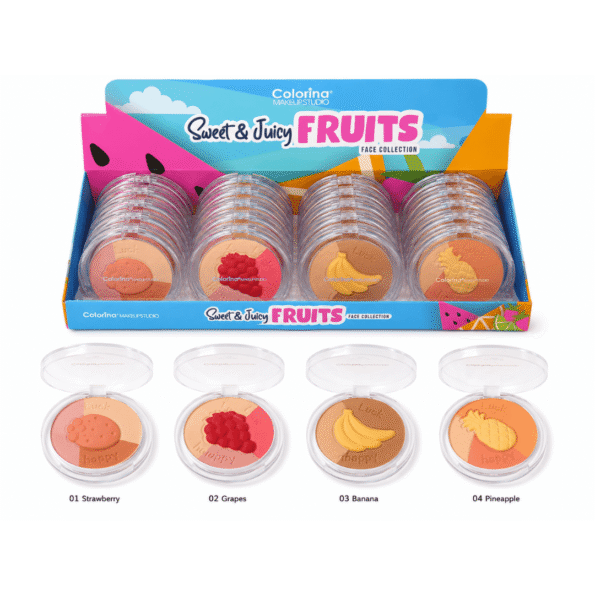 Colorina Sweet & Juicy Fruits Face Collection