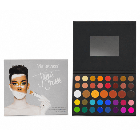 Via Letvass x James Charles Artistry Eyeshadow Palette