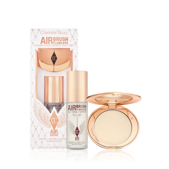 Charlotte Tilbury Airbrush Flawless Complexion Perfecting Set Limited Edition Kit