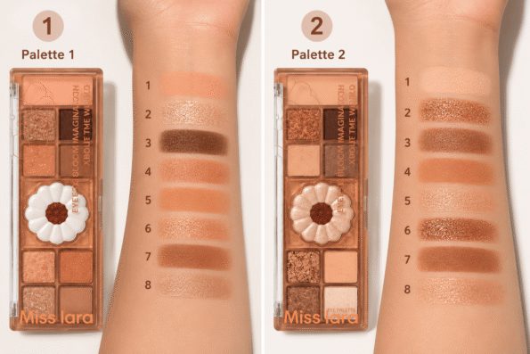 Miss Lara Free to Bloom Imagination Eyeshadow & Highlighter Palette