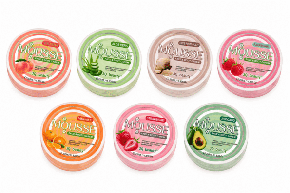 3Q Beauty Mousse Face & Body Cream Collection