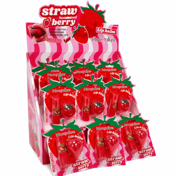 Mocallure Strawberry Lip Balm Set