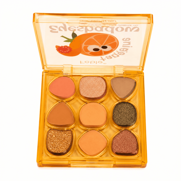 Febble Tangerine 9 Colors Eyeshadow Palette
