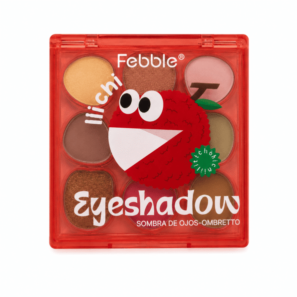 Febble Litchi 9 Colors Eyeshadow Palette