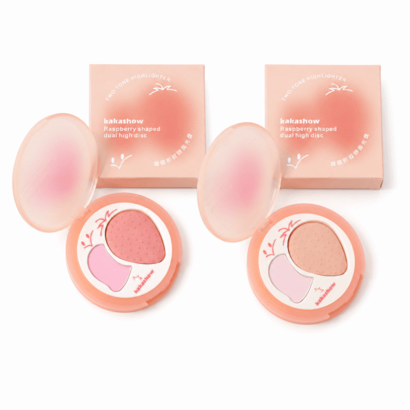 Kakashow Raspberry Dual-Tone Highlighter