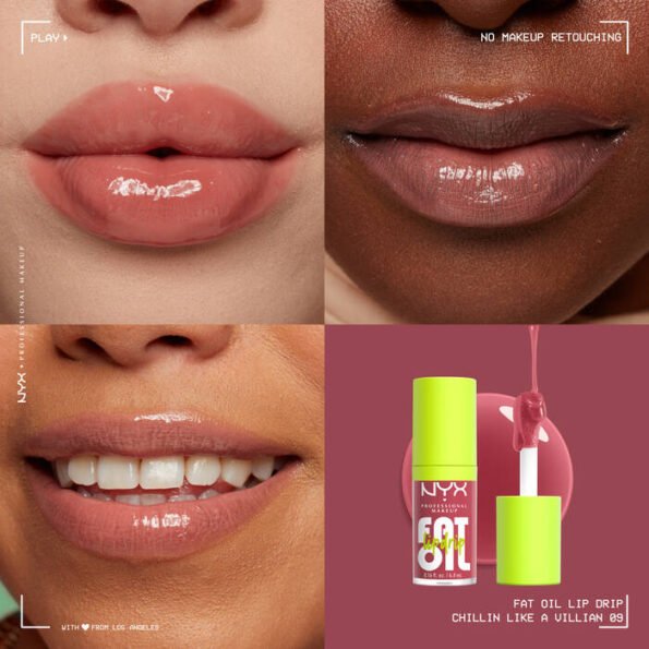 NYX-Professional-Makeup-FAT-OIL-LIP-DRIP-09-CHILLIN-LIKE-A-VILLIAN-0800897261535-Application-Alexis-Khadija-Nathalie nyx Fat Oil Lip Drip