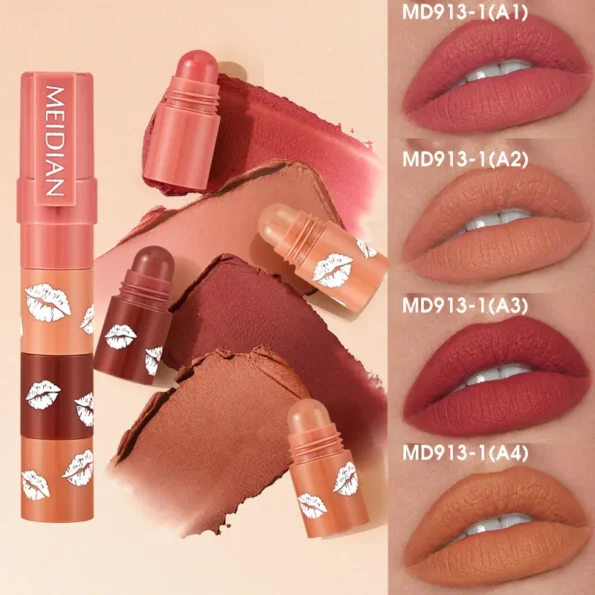 Meidián: 4-in-1 Gentle Velvet Lipstick