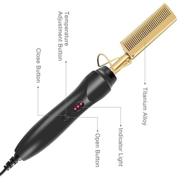 61bx9aUp6uL._SX679_ Gold Cermaic Professional High Heat Comb