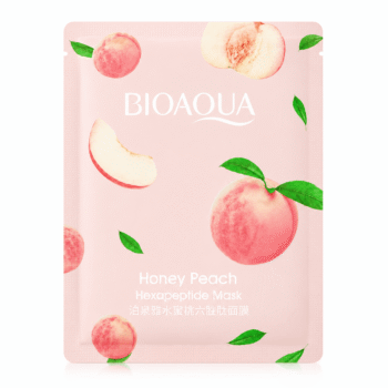 ChatGPT Image Jul 15, 2026, 03_06_15 PM (1) BIOAQUA Honey Peach Hexapeptide Sheet Face Mask