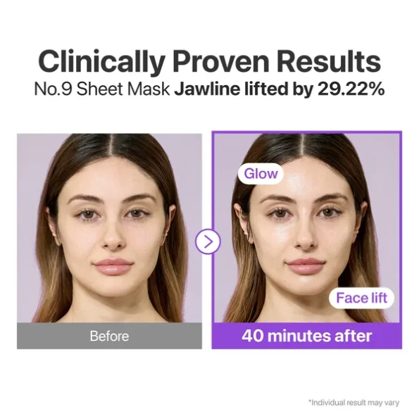 250924_________9__02_9558954f-91cc-414e-a296-0fe30e2bc85f numbuzin No.9 NAD Bio Lifting-sil Full Face Mask Set