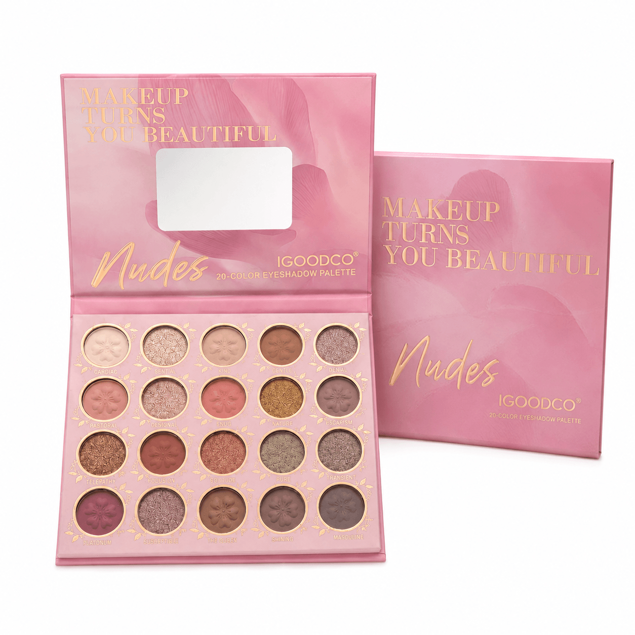 IGOODCO Nudes 20-Color Eyeshadow Palette