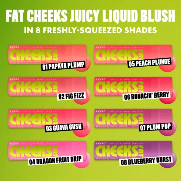 NYX Professional Makeup Fat Cheeks Juicy Liquid Blush