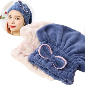 71P1JQbtVHL._AC_UF894,1000_QL80_ Fast-Drying Microfiber Ribbon Hair Towel Wrap