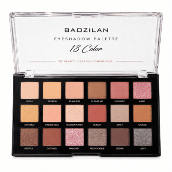 Baozilan 18-Color Eyeshadow Palette (1) BAOZILAN 18-Color Eyeshadow Palette