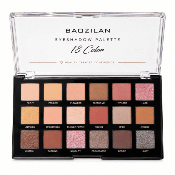 Baozilan 18-Color Eyeshadow Palette (1) BAOZILAN 18-Color Eyeshadow Palette