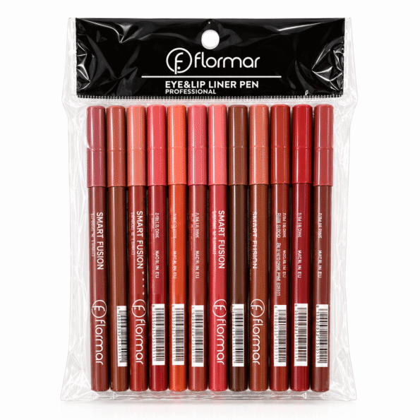 Flormar Fusion Eye & Lip Liner Set – 12 Pieces