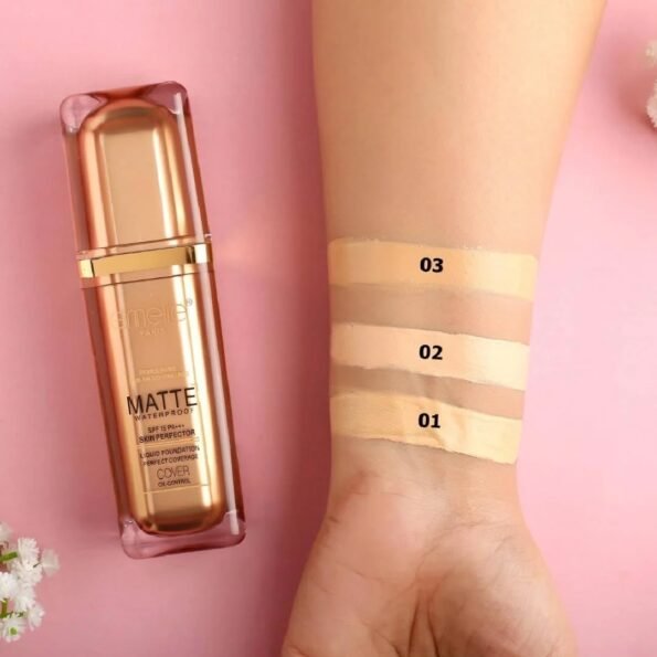 IMG-20260928-WA0261 Emelie Paris Matte Waterproof Liquid Foundation SPF 15