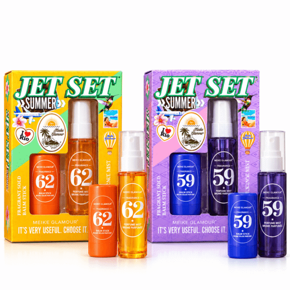 Jet Set Summer Fragrance Gift Sets (1) MEIKE GLAMOUR Jet Set Summer Perfume Gift Set