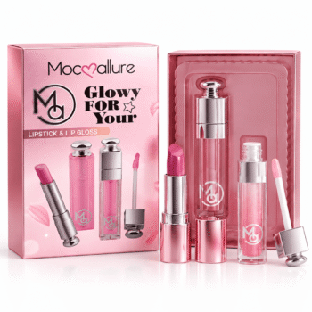 Mocallure Glowy For Your Lipstick & Lip Gloss Set