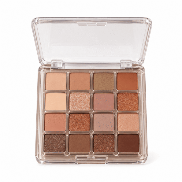 Open Neutral 16-Pan Eyeshadow Palette (1) Baozilan Eyeshadow Palette