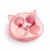 Pastel Pink Cat Makeup Compact (1) Cute Pink Cat Beauty Blender Set