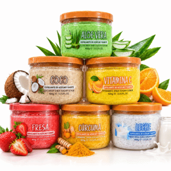 Korean Sugar Scrub with Shea Butter 400g