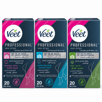 Veet Professional Wax Strips – 20 Strips